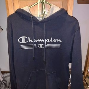 Navy Blue Champion Sweatshirt